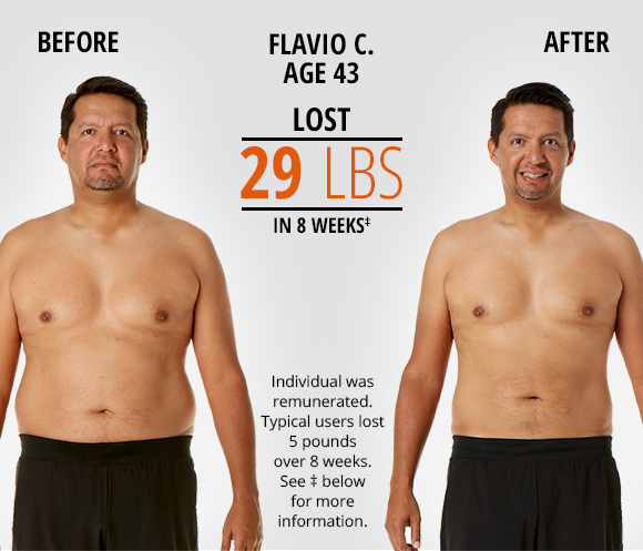 Flavio’s Weight Loss Before and After Photos